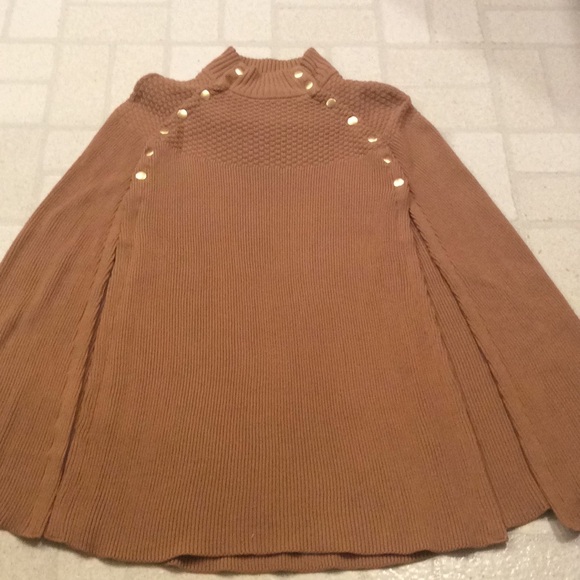 RUSTIC COLOR SWEATER WITH SNAPS! - Picture 6 of 8